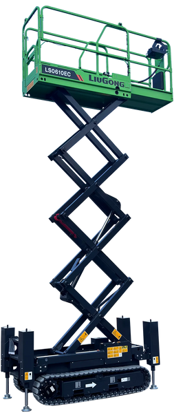 Tracked Rough Terrain Scissor Lift LS0610EC